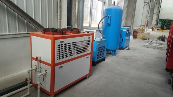 380V 50Hz Ocieplony wodą Chiller przemysłowy Ocieplony powietrzem 1610x735x1390