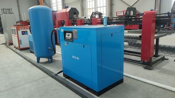 PLC sterowany elektryczny sprężarka śrubowa 37/22kw z niskim poziomem hałasu