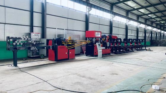 Precyzyjna maszyna do spawania prętów stalowych PLC o średnicy głównego prętu 6-12 mm